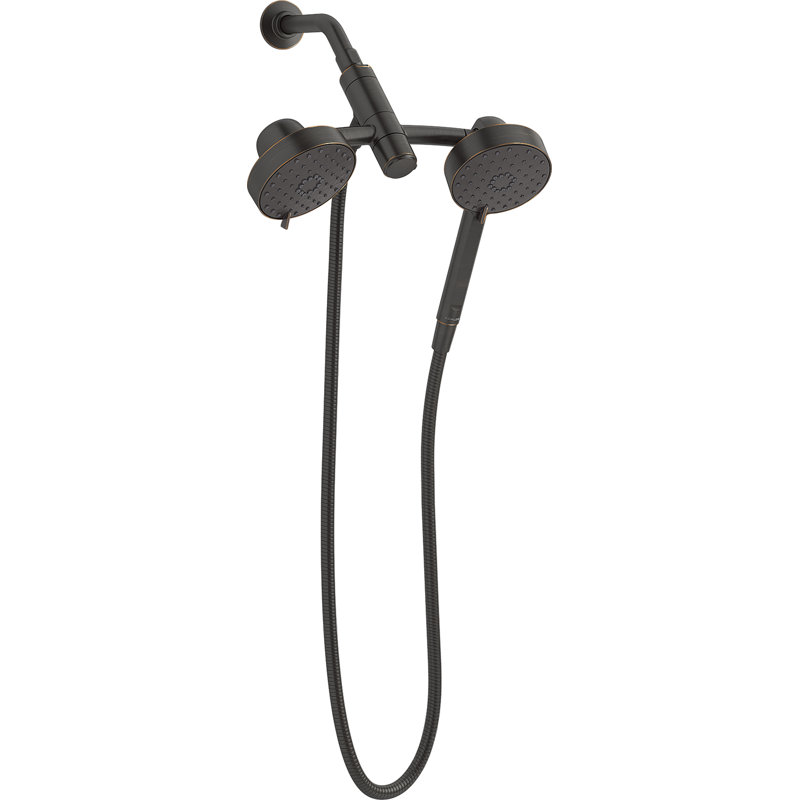 Awaken 2-In-1 Multifunction Shower Combo Kit, Showerhead and Handshower Set, 2.5 GPM, Oil-Rubbed Bronze