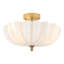 Plafonnier semi-encastré 3 lumières 15,74 po-1179769701