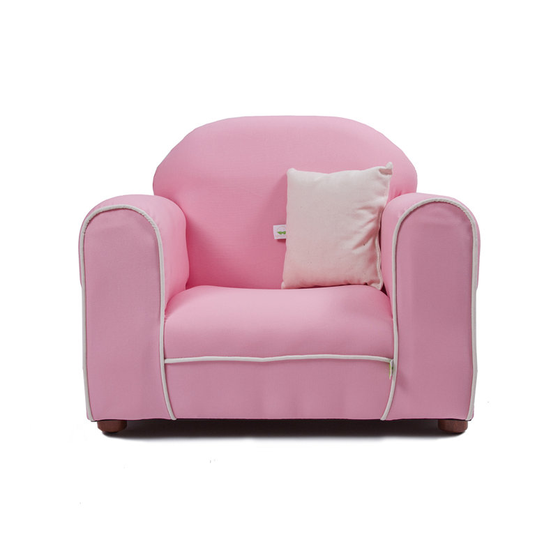Chaise pour enfant Eckstein, Rose