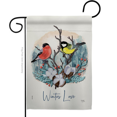 Double Sided 18.5'' H x 13'' W Polyester Animal Garden Flag