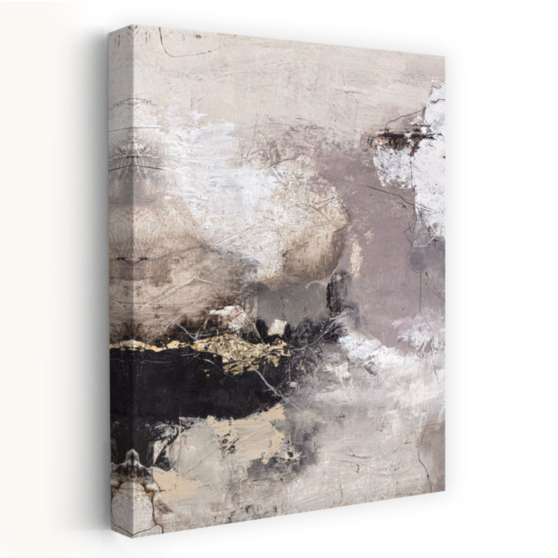 Art contemporain abstrait pur, H 60 po x l 40 po