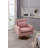 360-Degree Swivel Accent Chair with a Pillow-2074808246