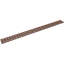 Moulure Blume 46 3/8 "x H 4" x T 3/8 ", noyer-95199468-95199467