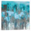 «Unleashed Aqua», reproduction d'art sur toile tendue-72654362-72661842-20814066