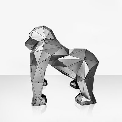 Gorilla Statue - L