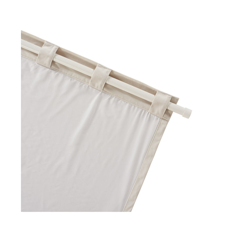 Stanton 86" Window Rod, 46" - 86", White
