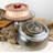 Pewter Vine Glass Cake Stand