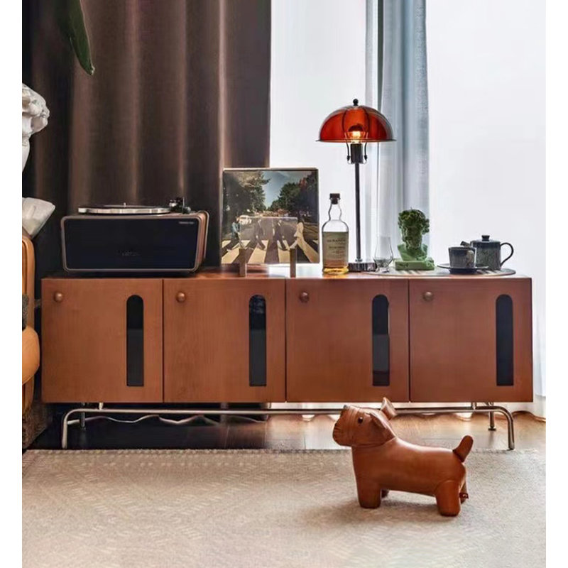 Meuble télé avec rangement fermé Modern, H 20,9 po x L 82,7 po x l 15,7 po