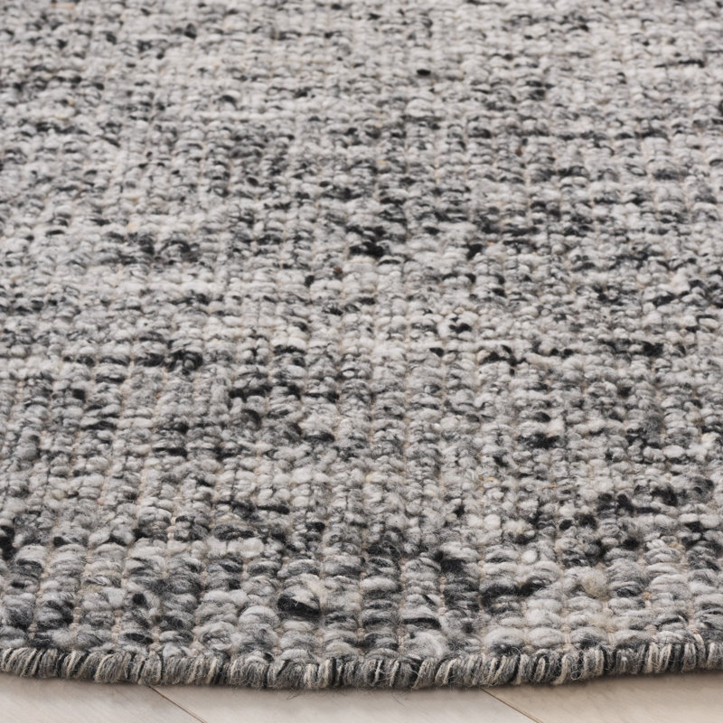 Tambria Hand Woven Wool Pile Rug, Round 6'