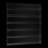 6 Tiers Nail Polish Display Storage Racks Wall Mounted  Rectangular Acrylic Display Rack