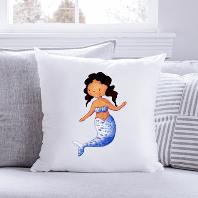 Nautical Sea Life_351 - Coussin décoratif en polyester