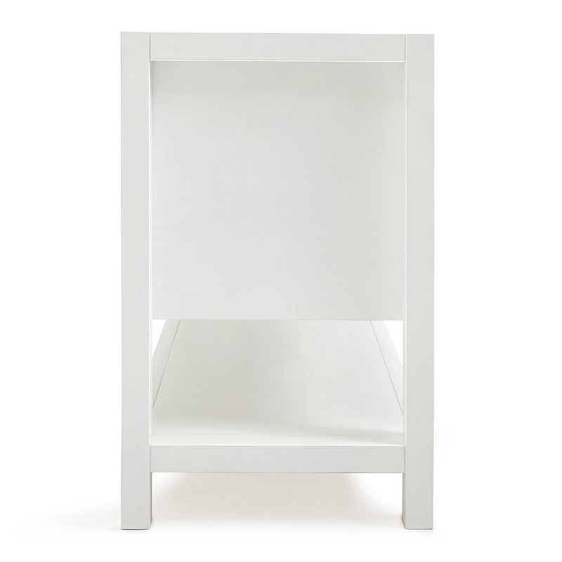Bayhill 48'' W Single Bathroom Vanity Base, White