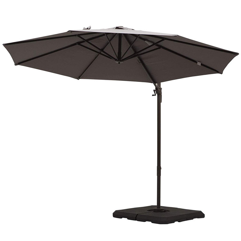 Amoriel 295cm Cantilever Parasol, Grey