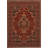 Langley Street Kratz Floral Medallion Burgundy Red Wool Area Rug-19167409