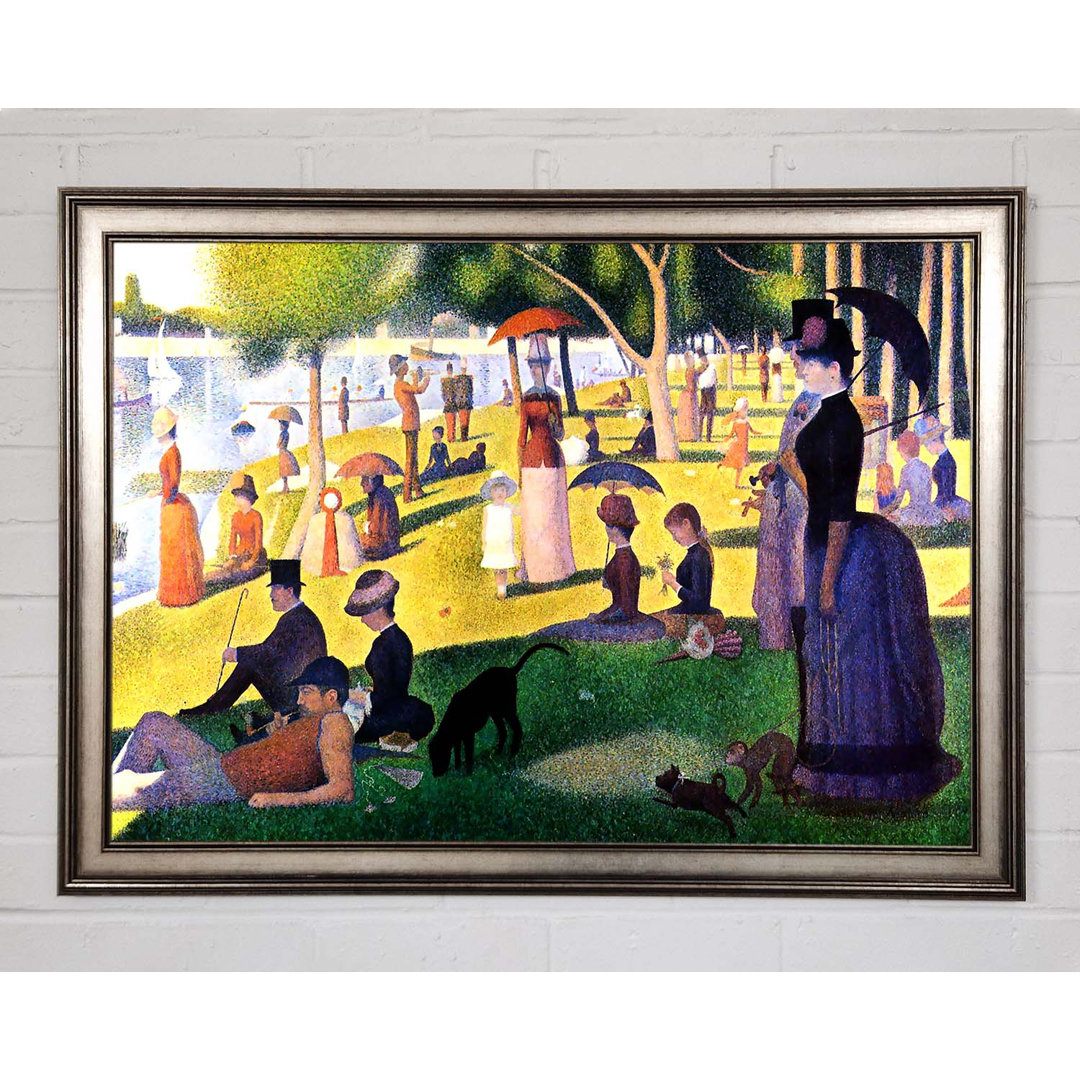 Seurat Sunday at La Grande Jatte - Einzelner Bilderrahmen Kunstdrucke