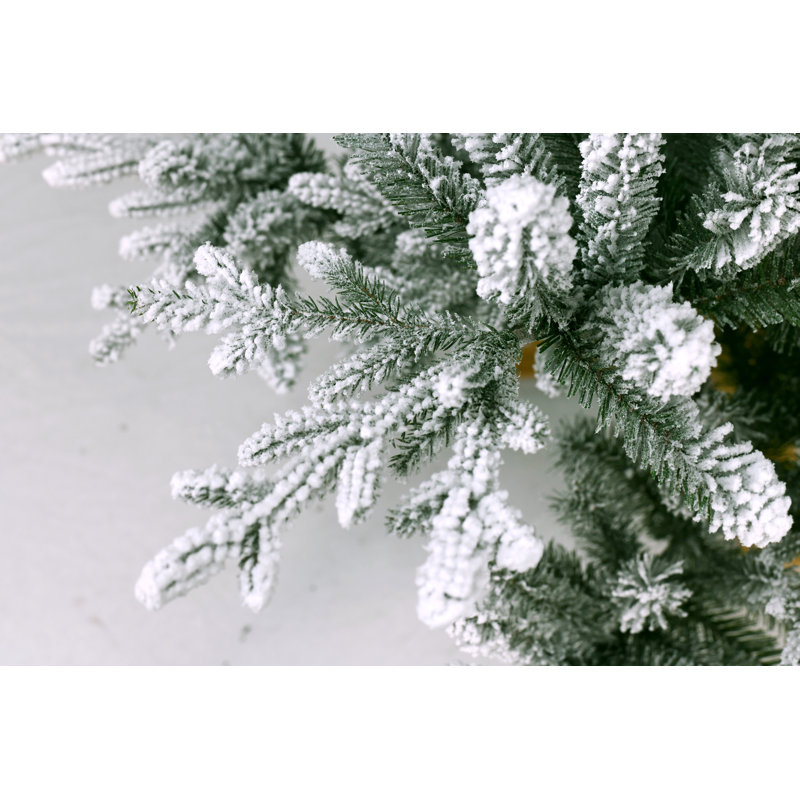 Artificial Spruce Christmas Tree, 7.97ft H x 5.58ft W x 5.58ft D