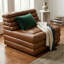 Bandera Sofa, 1A, Roche Tan Leather