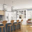 Buffet avec rangement 63 "Devena