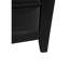 Commode 7 tiroirs pour la lingerie, noire