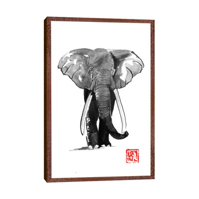 Elephant by Péchane - Painting on Canvas