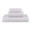 Kaelea Soho Cotton Ribbed Checkered Border Medium Weight 3 Piece Assorted Bathroom Towel Set-1797361147-1808665706