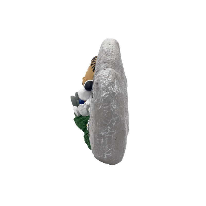 Peanuts Linus and Snoopy Garden Statue with Inspirational Quote
