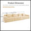 Canapé modulaire 4 places-1234654121