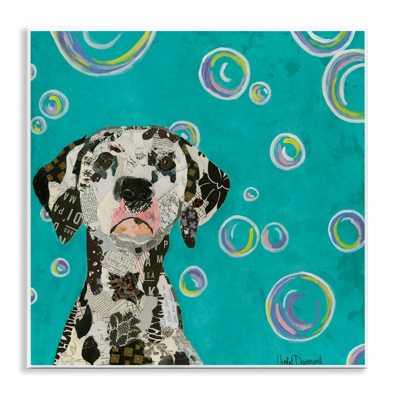 «Love Of Bubbles Collage» par Violet Davenport