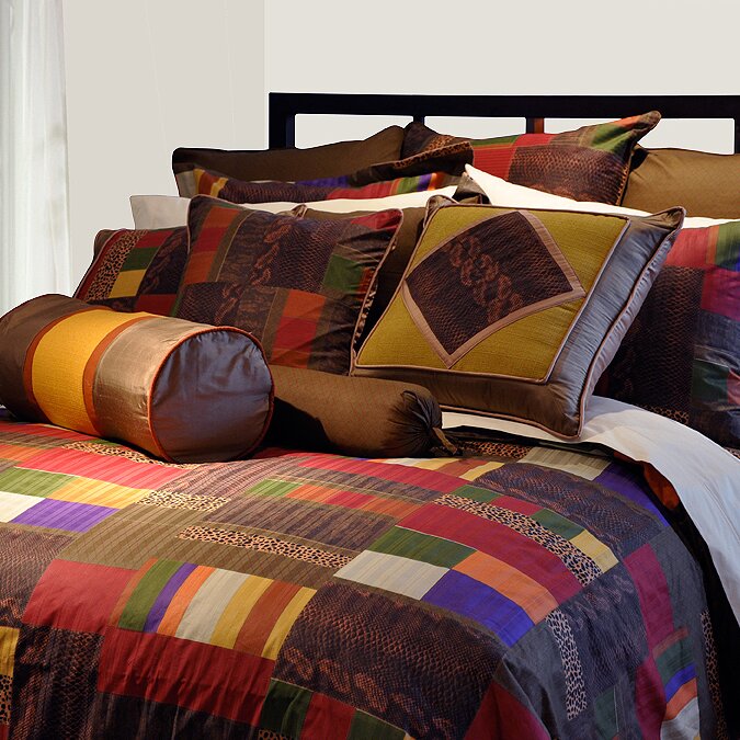Marrakesh Modern & Contemporary Cotton Patchwork Duvet Cover Set