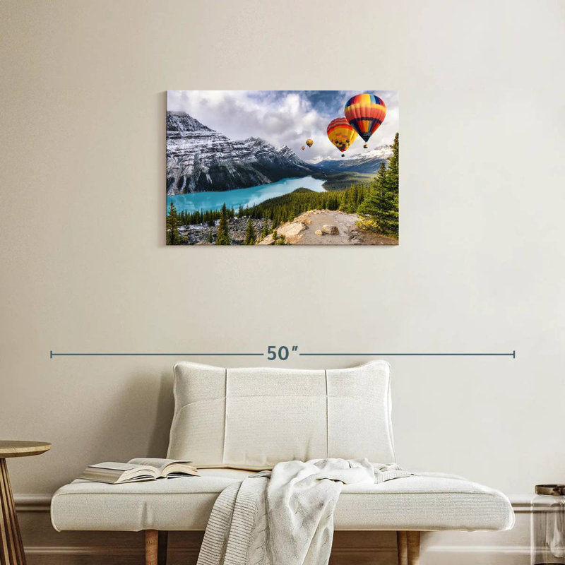 Montgolfières Hannes Banff, H 20 po x l 30 po