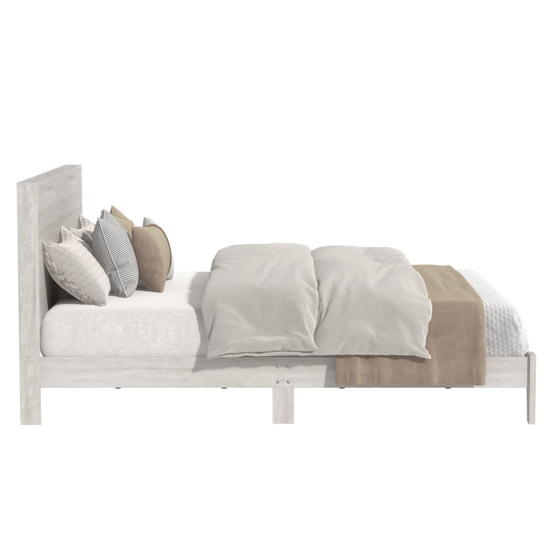 Arduina 3 Piece Bedroom Set, Dusty Gray Oak