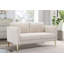 60.63 Inch Wide Modern Corduroy Loveseat With Plush Upholstered Cushions And Solid Wood Frame, Perfect For Compact Living Rooms And Apartments