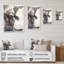 Gardien de but pendant le jeu de hockey II - Impression sur toile-1396014004-1396014011