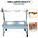 Domccy® 47.6'' W Portable Charcoal Grill