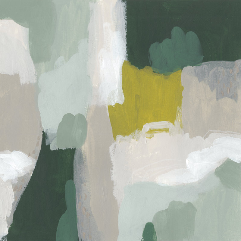 Tundra Summer III by June Erica Vess - Wrapped Canvas Painting, 30cm H x 30cm W x 3.8cm D