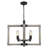 Yulia 4 - Light Black Lantern Pendant