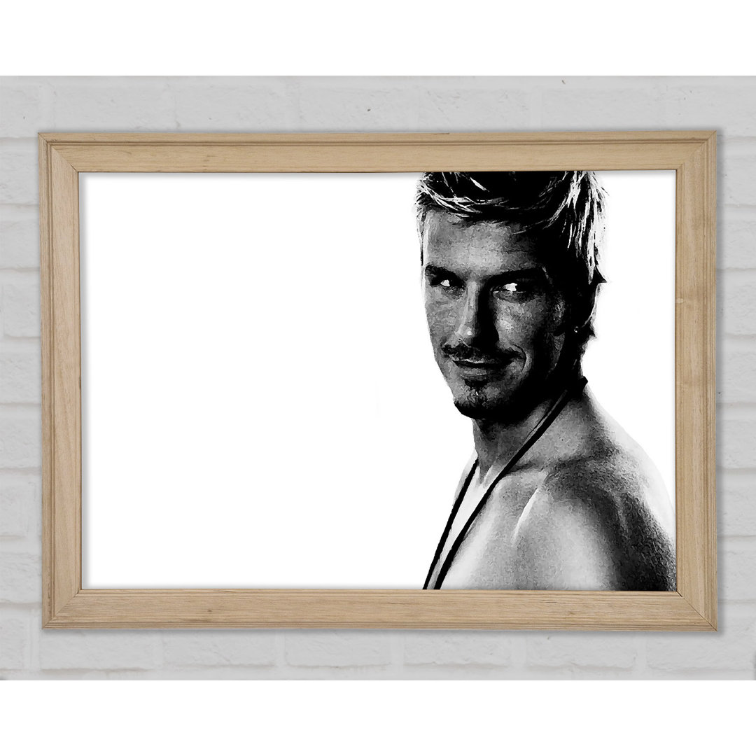 David Beckham - Einzelne Bilderrahmen Kunstdrucke