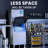 Coolake 550 Lb. Daily Production Cube Clear Ice Freestanding Ice Maker