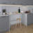Open Base Stainless Steel Work Table Includes 1.5" backsplash 24 in. W x 36 in. D-91886751