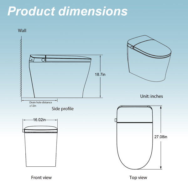 Dimensions du produit
