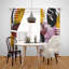 Panneau de rideau semi-transparent abstrait-61812922