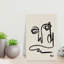 Abstrait, art abstrait mural minimaliste contemporain-129095951