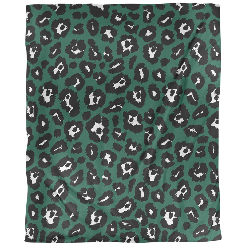 Housse de couette simple Fly Throwback, Polyester brossé, Vert / noir / blanc, Housse de couette simple TG