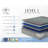 Hybrid Mattress, Individual Pocketed Coil Mattress , Firm Comfort-467714674