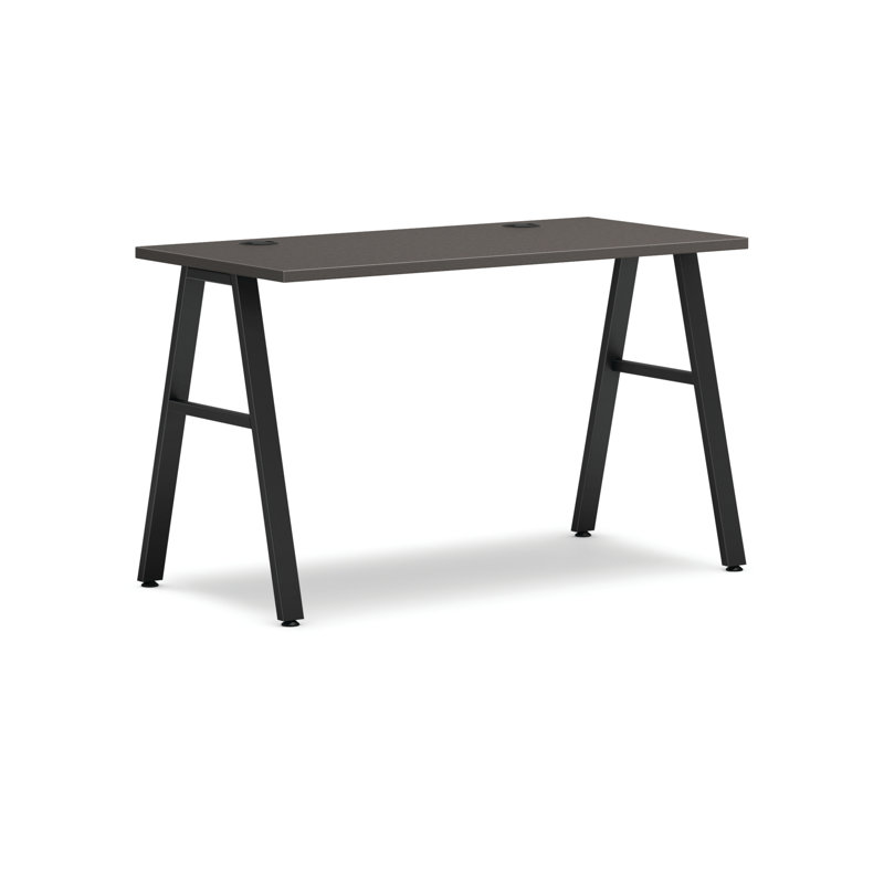 Bureau Mod A, L 48 po x P 24 po, Teck ardoise