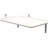 Wall-Mounted Foldable Table - 28.3" x 17.7" Space-Saving Desk for Kitchen, Balcony, or Office-105914841