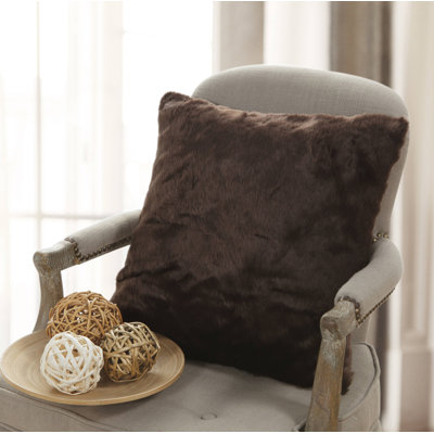 Kodiak Faux Fur Reversible Pillow Cover