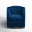Holden Velvet Swivel Accent Chair-1378053374