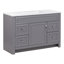 Meuble-lavabo simple avec plateau Nimay 48,5 po