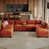 Orange Linen Blend